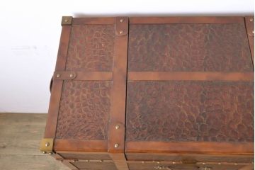 中古　美品　MAITLAND SMITH(メートランドスミス)　高級感あふれる大人の空間づくりにオススメの鏡付きワインキャビネット(収納棚、バーキャビネット、ワインラック、鏡、ミラー)(定価約66万円)(R-060130)