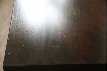 和製ビンテージ　松本民芸家具　脚の透かし彫りが目を引く#14型茶卓(サイドテーブル、コーヒーテーブル、ヴィンテージ)(R-060131)