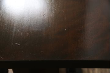 和製ビンテージ　松本民芸家具　脚の透かし彫りが目を引く#14型茶卓(サイドテーブル、コーヒーテーブル、ヴィンテージ)(R-060131)