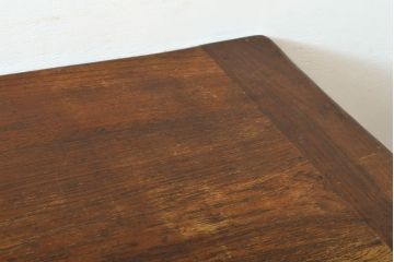 イギリスアンティーク　特大!!　極厚天板　オーク材製　重厚な佇まいが存在感を放つダイニングテーブル(作業台、4人掛け、6人掛け)(R-060132)