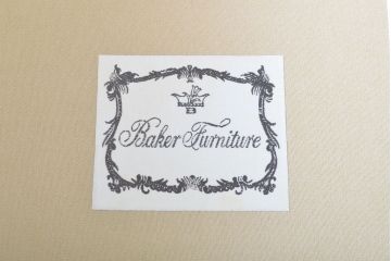 中古　展示品　超美品　ベーカー(Baker)　華やかなファブリックのデザインが目を惹く1人掛けソファ(1P、アームソファ、アームチェア)(定価約50万円)(R-060135)