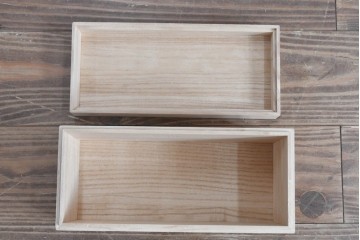 中古　美品　岩谷堂箪笥　希少サイズ　重厚感のある金具が魅力的な重ね箪笥　(R-060137)
