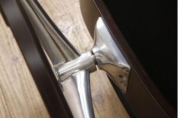 中古　美品　EKORNES(エコーネス)　Stressless Magic(ストレスレス マジック)　シグニチャー　Mサイズ　本革　オットマン付きストレスレスチェア(レザー、リクライニングチェア、一人掛けソファ、1P、アームチェア)(定価約66万円)(R-060138)