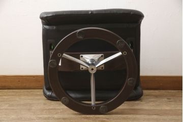 中古　美品　EKORNES(エコーネス)　Stressless Magic(ストレスレス マジック)　シグニチャー　Mサイズ　本革　オットマン付きストレスレスチェア(レザー、リクライニングチェア、一人掛けソファ、1P、アームチェア)(定価約66万円)(R-060138)