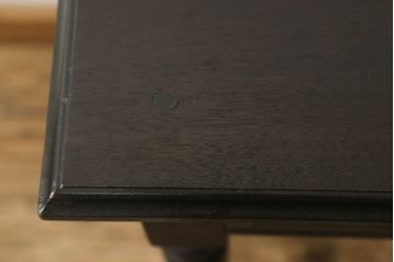 和製アンティーク　大正ロマンの雰囲気漂うろくろ脚が上品なコンソールテーブル(サイドテーブル、飾り台)(R-060139)