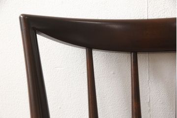 ビンテージ　美品　松本民芸家具　220F型　シックな佇まいが魅力的なチェア(ヴィンテージ、ダイニングチェア、板座チェア、椅子)(R-060155)