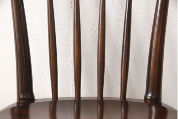 ビンテージ　美品　松本民芸家具　220F型　シックな佇まいが魅力的なチェア(ヴィンテージ、ダイニングチェア、板座チェア、椅子)(R-060155)