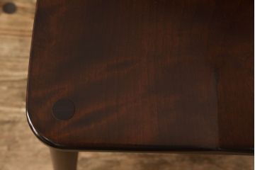ビンテージ　美品　松本民芸家具　220F型　シックな佇まいが魅力的なチェア(ヴィンテージ、ダイニングチェア、板座チェア、椅子)(R-060155)