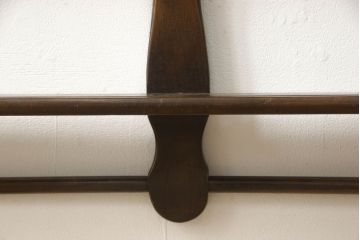 ヴィンテージ家具　イギリスビンテージ　ERCOL(アーコール)　シンプルで上質な雰囲気漂うウォールラック(ウォールシェルフ、吊り棚、壁掛け収納)(R-060157)