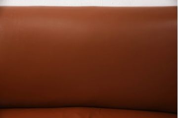 和製アンティーク　希少　本革　古い洋館の大正ロマンな雰囲気が漂う2人掛けレザーソファ(アームソファ、2Pソファ)(R-060191)