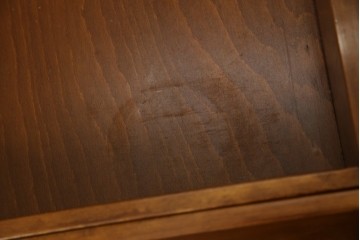 中古　超美品　イタリア最高級!!　IDC大塚家具取り扱い　ジエンメ(Giemme)　すっきりとした上品なデザインが高級な雰囲気を醸し出すサイドボード　定価約120万円相当　(R-060196)