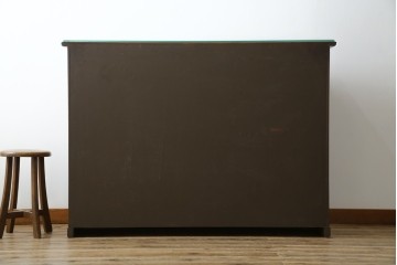 中古　超美品　イタリア最高級!!　IDC大塚家具取り扱い　ジエンメ(Giemme)　すっきりとした上品なデザインが高級な雰囲気を醸し出すサイドボード　定価約120万円相当　(R-060196)