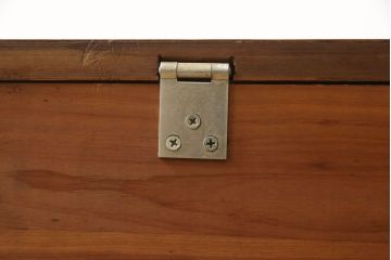 ビンテージ　アメリカブランド家具　LANE(レーン)　お部屋のアクセントになる素敵なデザインのローボード(ヴィンテージ、テレビ台、テレビボード、リビングボード、ブランケットボックス)(R-060202)