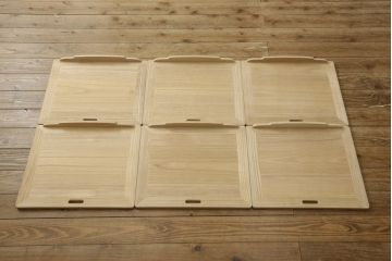 中古　六尺　明るい木肌が上品な雰囲気を醸し出す加茂桐箪笥(胴丸、桐たんす、着物箪笥、衣装箪笥、収納箪笥、和タンス、引き出し)(定価約240万円)(R-060205)