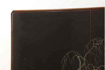 中古　美品　最高級　外側に欅(ケヤキ)材、中部に桐材を使用した輪島塗りが美しい和服箪笥(着物タンス、和たんす、衣装箪笥、総桐箪笥)(定価推定約400万円)(R-060215)