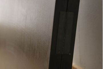 中古　美品　大振り　最高級!!　輪島塗　蒔絵のデザインが上品で美しい螺鈿入りの折り畳み衝立(つい立て、パーテーション、折りたたみ)(定価約550万円)(R-060226)