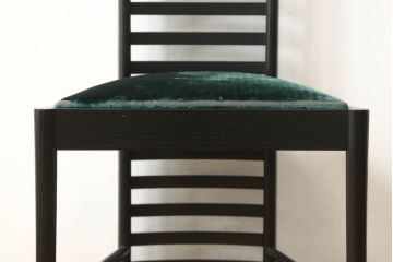 中古　Cassina(カッシーナ)　292　HILL HOUSE,1(ヒルハウス1)　CHARLES RENNIE MACKINTOSH(チャールズ・レニー・マッキントッシュ)　ラダーバックチェア(椅子)(定価473,000円)(R-060227)
