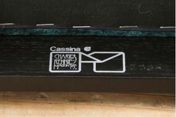 中古　Cassina(カッシーナ)　292　HILL HOUSE,1(ヒルハウス1)　CHARLES RENNIE MACKINTOSH(チャールズ・レニー・マッキントッシュ)　ラダーバックチェア(椅子)(定価473,000円)(R-060227)