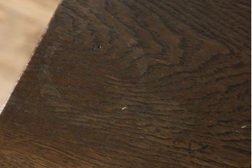 和製アンティーク　激レア!!　希少　ナラ材　繊細な彫刻が目を惹くペザントアートのライティングビューロー(ワークデスク、机、戸棚、キャビネット、引き出し、在宅ワーク用、在宅用)(R-060268)