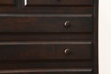 中古　美品　神居民芸　シンプルさの中にも品の良さが感じられるチェスト(衣装箪笥、引き出し、整理タンス)(R-060271)