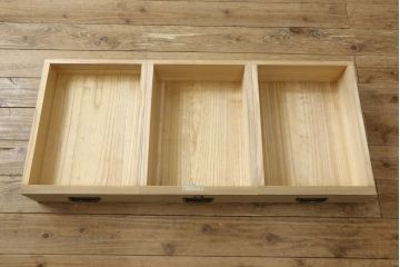 中古　美品　加茂総桐箪笥　伝統工芸士　田澤謙介作　脚または台輪リメイク　和モダンな空間づくりにおすすめのテレビ台(大丸、桐たんす、テレビボード、ローボード、リビングボード、収納棚、戸棚)(R-060272)