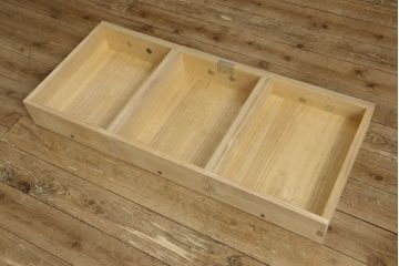中古　美品　加茂総桐箪笥　伝統工芸士　田澤謙介作　脚または台輪リメイク　和モダンな空間づくりにおすすめのテレビ台(大丸、桐たんす、テレビボード、ローボード、リビングボード、収納棚、戸棚)(R-060272)