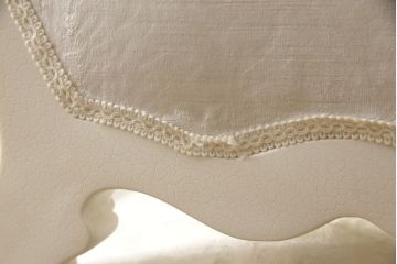 中古　美品　イタリア高級家具　SILIK(シリック)　FIDIAシリーズ　ロココ調　細部まで凝った造りが美しいダイニングチェア(定価約50万円)(椅子、イス、サロンチェア)(R-060289)