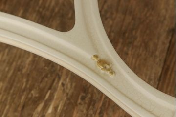 中古　美品　イタリア高級家具　SILIK(シリック)　FIDIAシリーズ　ロココ調　細部まで凝った造りが美しいダイニングチェア(定価約50万円)(椅子、イス、サロンチェア)(R-060291)