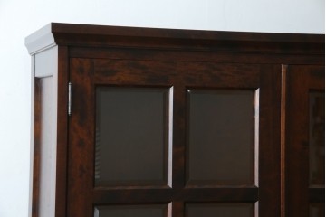 中古　美品　北海道民芸家具　和洋どちらのお部屋にも馴染むブックケース　(R-060300)