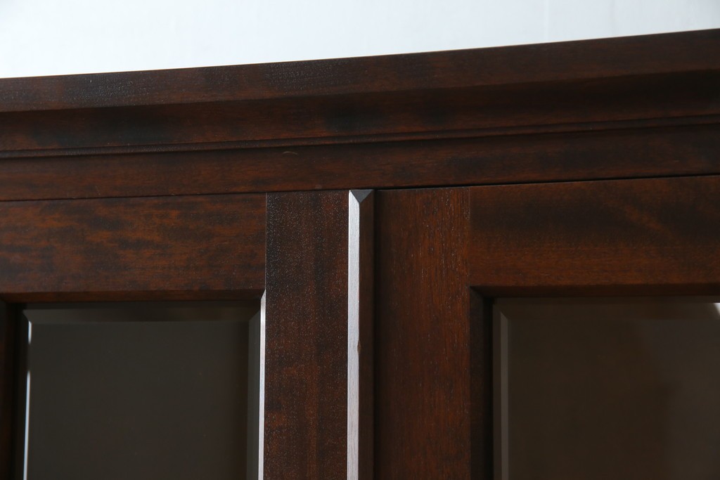 中古　美品　北海道民芸家具　和洋どちらのお部屋にも馴染むブックケース　(R-060300)