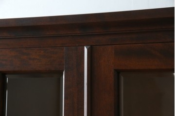 中古　美品　北海道民芸家具　和洋どちらのお部屋にも馴染むブックケース　(R-060300)