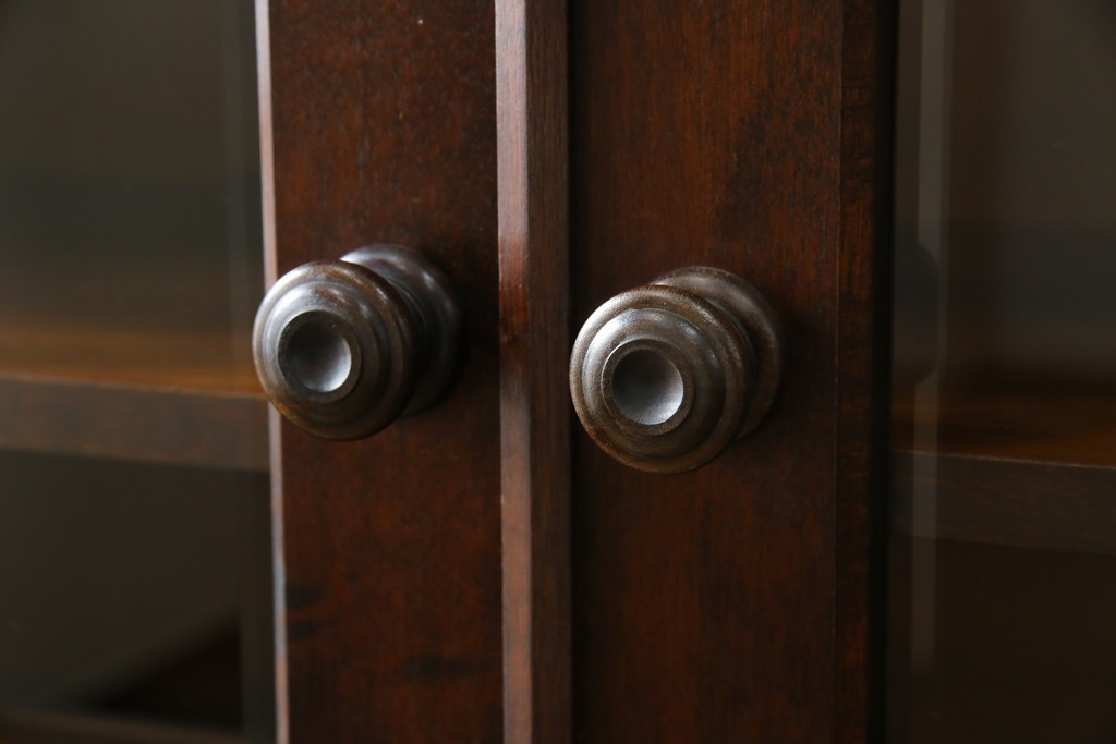 中古　美品　北海道民芸家具　和洋どちらのお部屋にも馴染むブックケース　(R-060300)