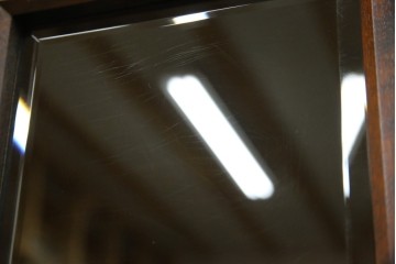 中古　美品　北海道民芸家具　和洋どちらのお部屋にも馴染むブックケース　(R-060300)