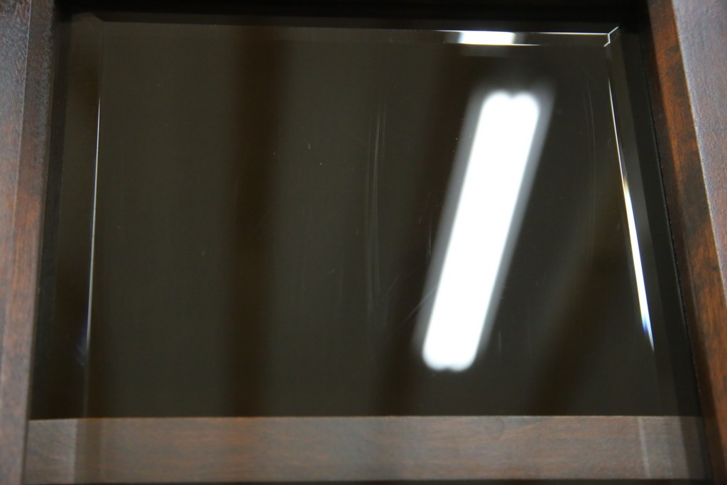 中古　美品　北海道民芸家具　和洋どちらのお部屋にも馴染むブックケース　(R-060300)