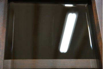 中古　美品　北海道民芸家具　和洋どちらのお部屋にも馴染むブックケース　(R-060300)