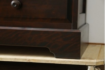 中古　美品　北海道民芸家具　和洋どちらのお部屋にも馴染むブックケース　(R-060300)