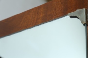 イギリスアンティーク　マホガニー材　薄型がいいね!　クラシカルな雰囲気が素敵な猫脚ワードローブ　(R-060304)