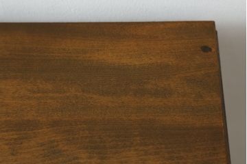 和製アンティーク家具　昭和中期　レトロな佇まいの本箱(ブックケース、本棚、収納棚、戸棚、サイドキャビネット)(R-060326)