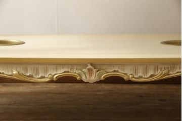中古　SILIK(シリック)　気品溢れる佇まいが目を引くワゴンテーブル(トロリー、キッチンワゴン、トローリー)(定価約40万円)(R-060329)