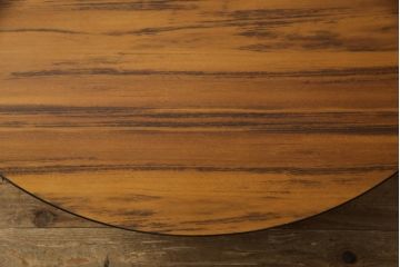 中古　美品　Cassinaixc.(カッシーナイクスシー)　TRIA(トリア)　ローズウッド材　和のテイストも感じられるローテーブル(センターテーブル、ラウンドテーブル、丸テーブル、リビングテーブル)(R-060334)