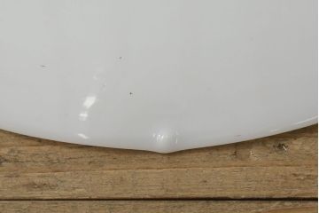 アンティーク照明　戦前　レトロな平笠シェードのペンダントライト(天井照明、吊り下げ照明、電笠)(R-060339)