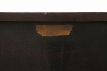 和製ビンテージ　松本民芸家具　523型　シンプルで上品な佇まいが魅力的な金具付き小抽斗(ヴィンテージ、小引き出し、チェスト、卓上収納、小物収納)(R-060355)