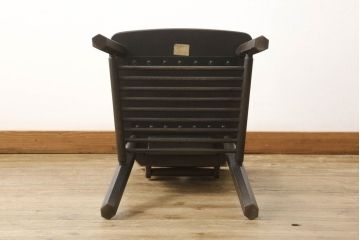 中古　飛騨産業　PROVINCIAL(プロヴィンシャル・プロビンシャル)シリーズ　ナラ材の木の風合いが味わい深いウィングチェア(プロビンシャル、板座チェア、椅子、イス、ダイニングチェア)(定価約14万円)(R-060357)