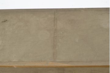 和製アンティーク　ナラ材　コレクションケースとしてもおすすめの卓上ガラスケース(ショーケース、飾り棚、陳列棚、キャビネット、店舗什器)(R-060361)