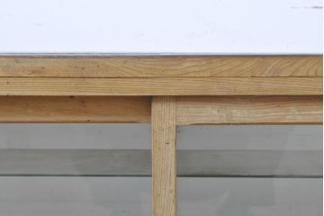 和製アンティーク　ナラ材　コレクションケースとしてもおすすめの卓上ガラスケース(ショーケース、飾り棚、陳列棚、キャビネット、店舗什器)(R-060361)