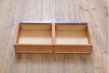ビンテージ家具　松本民芸家具　絶版品!#303型　小振りな八角鏡台(ミラー、ドレッサー、ヴィンテージ)(R-060368)