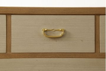 中古　上品な和の雰囲気漂う加茂総桐小袖箪笥(胴厚、整理タンス、引き出し、チェスト、和箪笥、衣装箪笥)(R-060392)