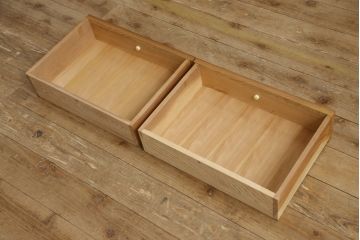 中古　美品　屋久杉　上質な和の空間づくりにおすすめの茶箪笥(茶棚、戸棚、収納棚、飾り棚)(R-060393)