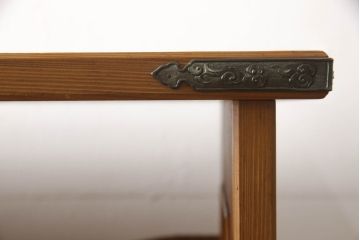 中古　美品　屋久杉　上質な和の空間づくりにおすすめの茶箪笥(茶棚、戸棚、収納棚、飾り棚)(R-060393)