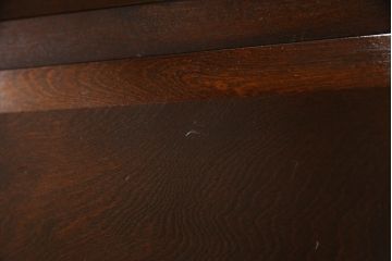 中古　美品　松本民芸家具　シックな佇まいが上質な空間づくりにぴったりなD型和タンス(引き出し、チェスト、整理箪笥)(定価約67万円)(R-060401)